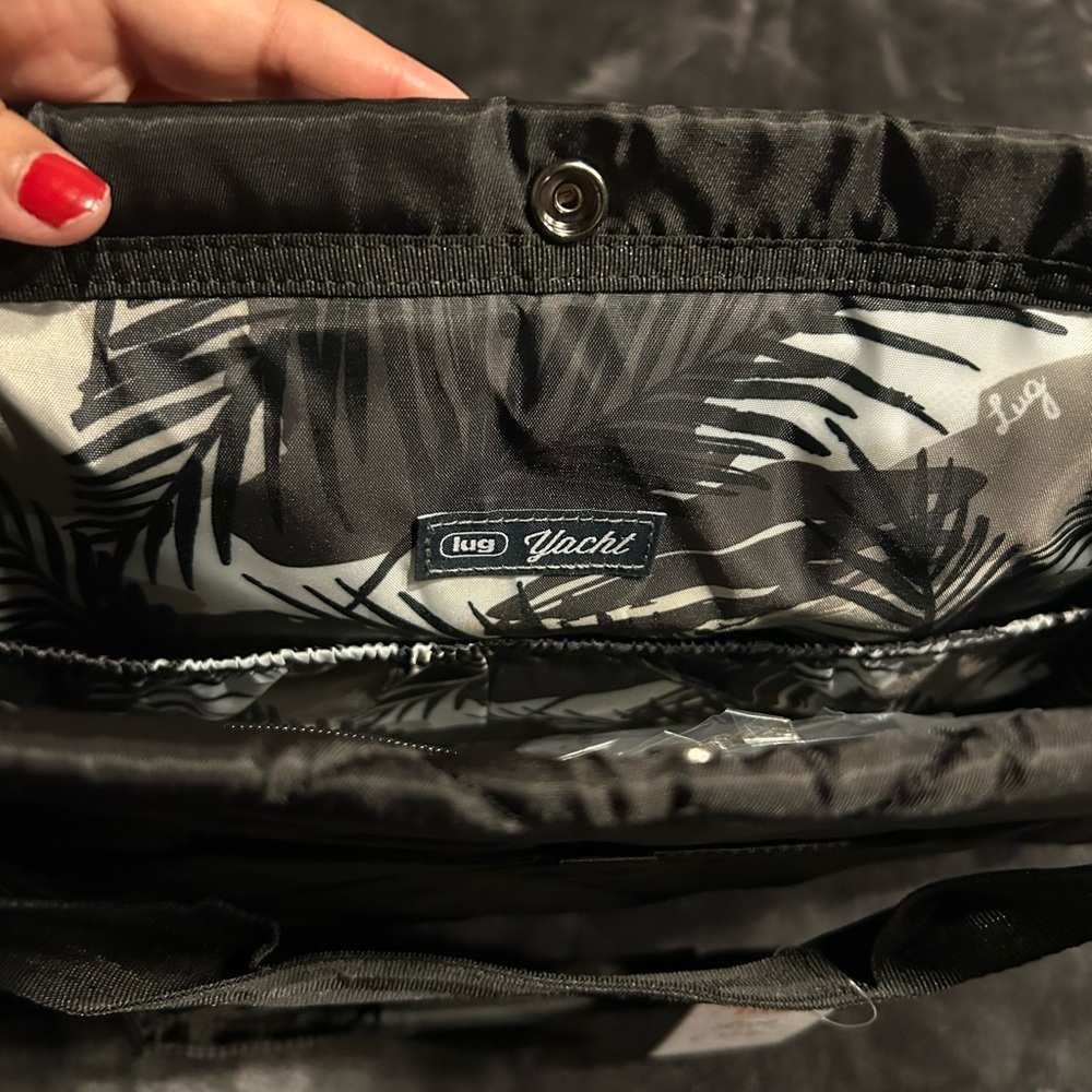 Lug Yacht Carry-All Tote in black